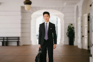 Asian business man