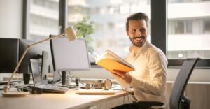 Managing director going trough leadership development