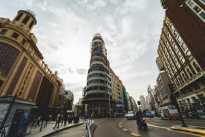 corporative buildings in Madrid Spain