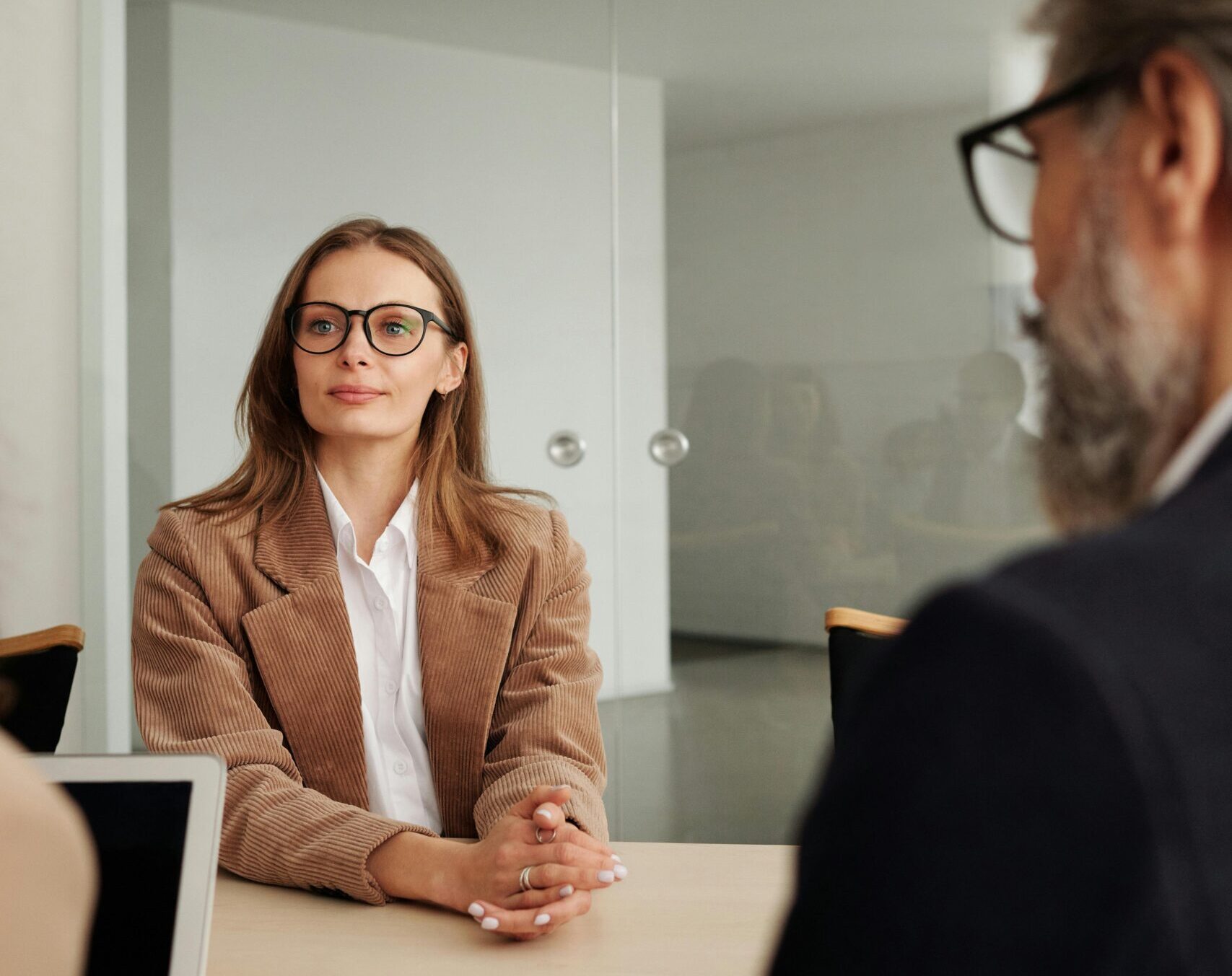 candidate being interviewed by a mexican company